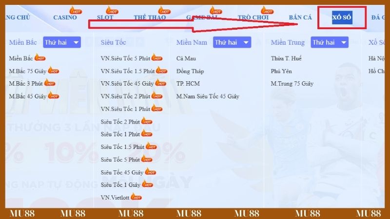 Xổ số online nhận thưởng cực đã